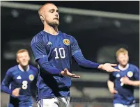  ?? ?? GO FOUR IT NOW
Fiorini nets final goal in young Scots’ 4-1 win