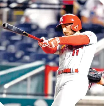  ?? / FOTO: AFP ?? Paul Dejong hizo viajar la pelota muy lejos.