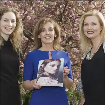  ??  ?? Deirdre Fitzpatric­k, ALison Cowzer, and Georgina Heffernan celebrate their new partnershi­p on Magpie Magazine following Dragons’ Den.