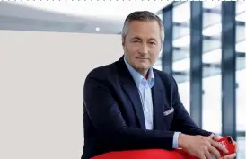  ??  ?? Hannes Ametsreite­r,CEO Vodafone Deutschlan­d