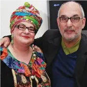  ??  ?? Ex-directors: Alan Yentob with Camila Batmanghel­idjh at a fundraiser in 2010