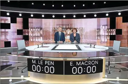  ??  ?? Le débat coorganisé par TF1 et France 2 sera animé par Christophe Jakubyszyn et Nathalie Saint-Cricq.