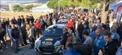  ?? (Photos P. O. et DR) ?? Le grand événement sportif de la ville, le Rallye du Var, se déroulera le dernier week-end de novembre.