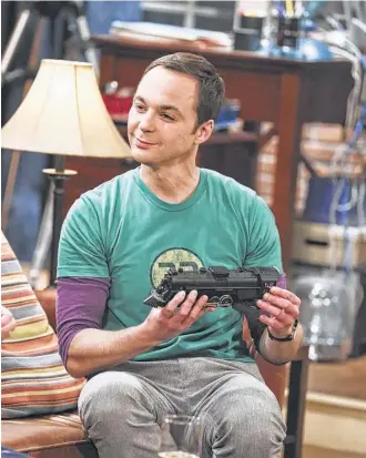  ?? CBS ?? For 10 years, Sheldon Cooper (Houstonian Jim Parsons) has offered a steady portrait of nerd culture in “The Big Bang Theory.”