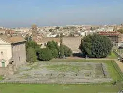  ??  ?? Vigna Barberini Una meraviglio­sa panoramica dal Palatino