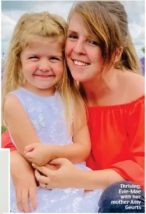 Doctors feared she’d never walk, talk or see – but now Evie-Mae can do