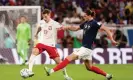  ?? Catuffe/Getty Images ?? Adrien Rabiot during France’s last-16 victory over Poland. He warned his side they need to be vigilant after conceding from a corner against Denmark. Photograph: Jean