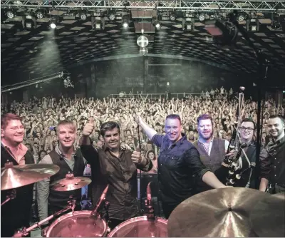  ??  ?? Skipinnish rock the Barrowland to rave reviews.