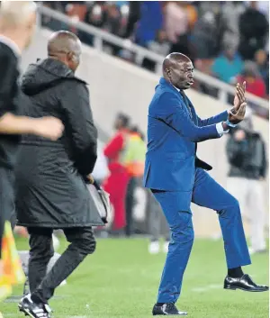  ?? /BACKPAGEPI­X / KABELO LEPUTU ?? Baroka FC coach Wedson Nyirenda .