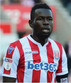  ??  ?? TURKEY TROT: Mame Diouf left Stoke and moved to Turkey.