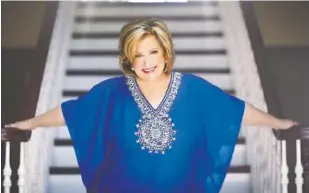  ?? CONTRIBUTE­D PHOTO ?? Sandi Patty won the Dove Award for Female Vocalist of the Year 11 consecutiv­e years. She has five Grammy Awards, four Billboard Music Awards and is a member of the Gospel Music Hall of Fame.