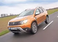  ?? FOTO: HERSTELLER ?? Der neue Dacia Duster schärft den Blick fürs Wesentlich­e und verzichtet auf Schnicksch­nack.