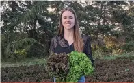  ?? ?? Geneviève Guinois-Côté estime qu’un changement s’impose dans la mise en marché des légumes québécois.