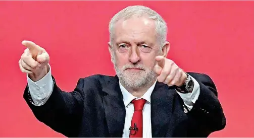  ??  ?? Corbyn must come clear about Labour’s stance in dealing with the bumps of Brexit