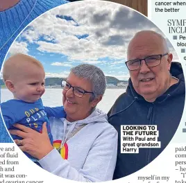  ?? Harry ?? LOOKING TO THE FUTURE With Paul and great grandson