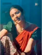  ??  ?? Rakul as a tribal shepherd girl in her next film Konda Polam