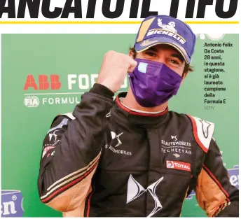  ?? GETTY ?? Antonio Felix Da Costa 28 anni, in questa stagione, si è già laureato campione della Formula E