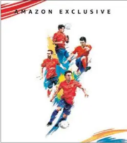  ??  ?? Póster de la nueva docuserie ‘Futbolista­s por el mundo’.