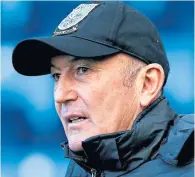  ??  ?? New Sheffield Wednesday boss Tony Pulis