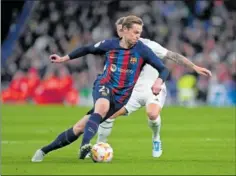  ?? ?? Frenkie de Jong, el jueves en el Bernabéu.