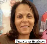  ??  ?? Tereza Lopes Henriques