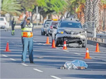  ?? | ARMAND HOUGH Independen­t Newspapers ?? A GRADE 5 learner died after being hit by a car on Nelson Mandela Boulevard.