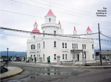  ??  ?? The McCastle building in Portmore.