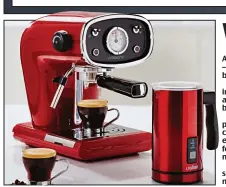  ??  ?? Latest bargain: Aldi’s espresso machine