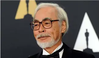  ?? ?? Hayao Miyazaki - photograph­ié en 2014