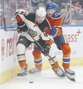  ?? JASON FRANSON/THE CANADIAN PRESS ?? Oilers forward Leon Draisaitl has proven his strength when it comes to offensive zone hockey.