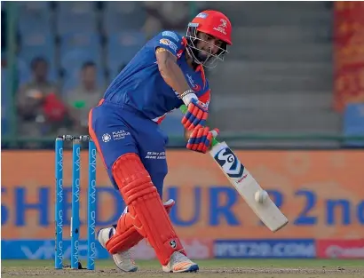  ?? AFP ?? Delhi Daredevils will hope Rishabh Pant to fire against defending champions Sunrisers Hyderabad on Wednesday. —
