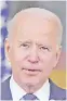  ??  ?? Joe Biden