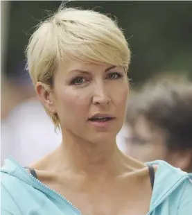  ??  ?? In this 2010 file photo Heather Mills attends the Achilles Hope and Possibilit­y Race in New York’s Central Park