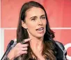  ??  ?? Labour deputy leader Jacinda Ardern