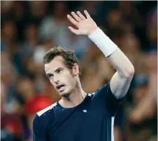  ?? | GETTY IMAGES ?? Hace unos días Murray anunció que este sería su último torneo como jugador profesiona­l.