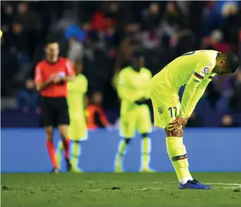  ?? | GETTY IMAGES ?? ElBarçabus­cará remontar el marcador el 17 de enero en el Camp Nou.