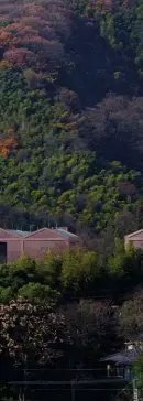  ??  ?? make it suntory time From left: Shinji Fukuyo, master blender at the Suntory Yamazaki distillery; the building nestles in a verdant hillside and is located between Kyoto and Osaka