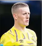  ??  ?? GUILTY: Pickford admitted blunder