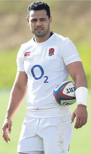  ??  ?? ■
Ben Te’o gets a startling slot against the Italians today.