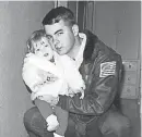  ?? PROVIDED BY KARONI FORRESTER ?? During a night mission over North Vietnam on Dec. 27, 1970, then-Lt. Ron Forrester was shot down and killed. His daughter, Karoni, was 2 at the time.