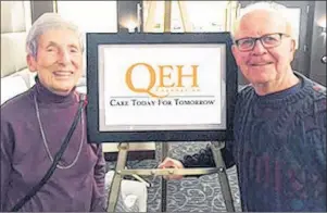  ?? SUBMITTED PHOTO ?? P.E.I. native Donalda Bosovich and her husband Sandy have donated $100,000 to the Queen Elizabeth Foundation to establish an endowment fund for the purchase of medical equipment for the hospital.