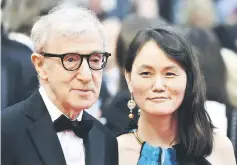  ??  ?? Allen and his wife Soon-Yi Previn arrive for the screening of the film ‘Cafe Society’ at the 69th Cannes Film Festival on May 11, 2016. — AFP file photo