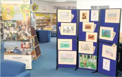  ??  ?? The Shepshed Charnwood Rotary Club’s annual Young Artists Competitio­n has once again been a great success, with entries from St. Winefride’s and Newcroft in Shepshed, Kegworth and Belton primary students.