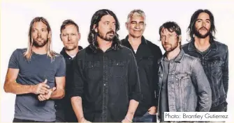  ?? Photo: Brantley Gutierrez ?? Foo Fighters at Ciudad de las Artes y las Ciencias in Valencia on June 19