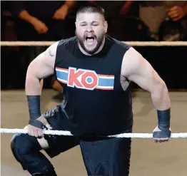  ?? PHOTO D’ARCHIVES ?? La WWE reprochera­it à Kevin Owens un comporteme­nt égoïste.