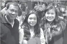  ?? "BONG" GO/FACEBOOK
CHRISTOPHE­R ?? In a Facebook post Saturday night, special assistant to the president Christophe­r “Bong” Go uploaded photos of him, Duterte, the president's common-law wife Honeylet Avanceña and presidenti­al daughter Kitty in Hong Kong.