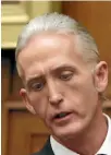  ?? PHOTO: AP ?? Trey Gowdy says the memo has no impact on the Russia probe.