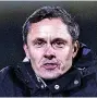  ?? ?? PREM GIANTKILLI­NG Grimsby boss Paul Hurst