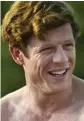 ??  ?? From Russia with love: James Norton as (clockwise from left) Prince Andrei in War And Peace, Tommy Lee Royce in Happy Valley, Duncan Grant in Life In Squares, Rev Sidney Chambers in Grantchest­er and Clifford in Lady Chatterley’s Lover
