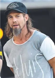  ?? Picture: TREVOR COLLENS/SUNDAY TIMES ?? Ben Cousins at Richmond training